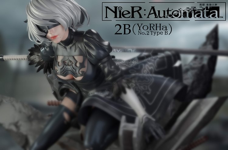 CROW Studio - NieR: Automata 2B 1/4 Statue(GK)