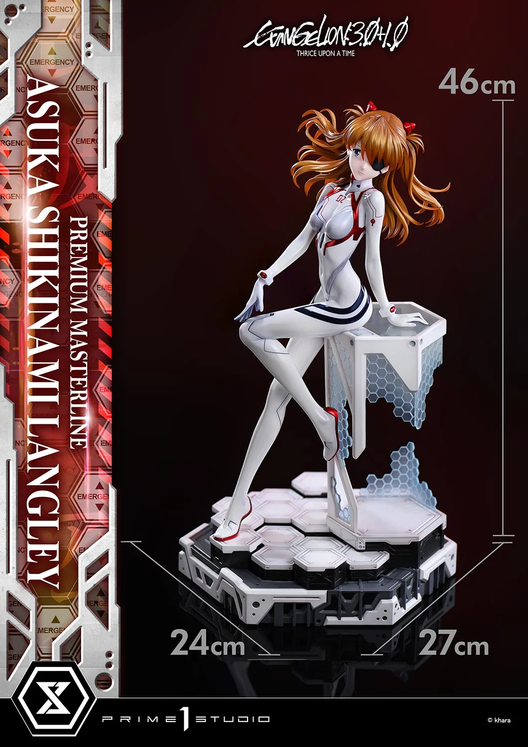 Prime 1 Studio - EVANGELION: 3.0+1.0 THRICE UPON A TIME Asuka Shikinami Langley  PMEVA-01 PMEVA-01S Licensed Statue
