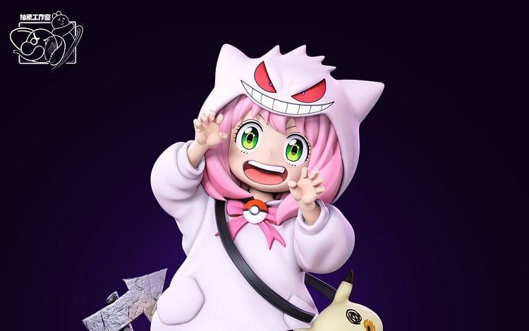 Chou Xiang Studio - Spy x Family Anya cos Gengar Statue(GK)