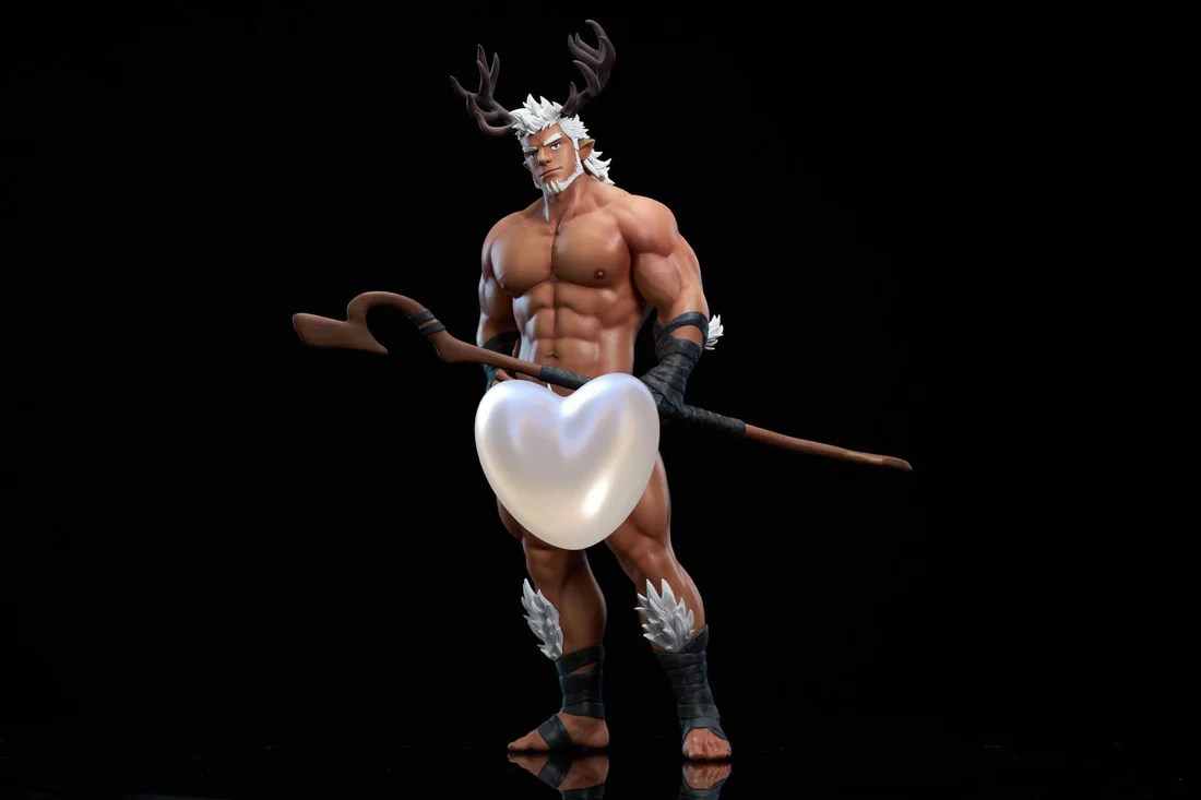 Hunk Claw Studio 1/6 Orginal Buckfire Statue