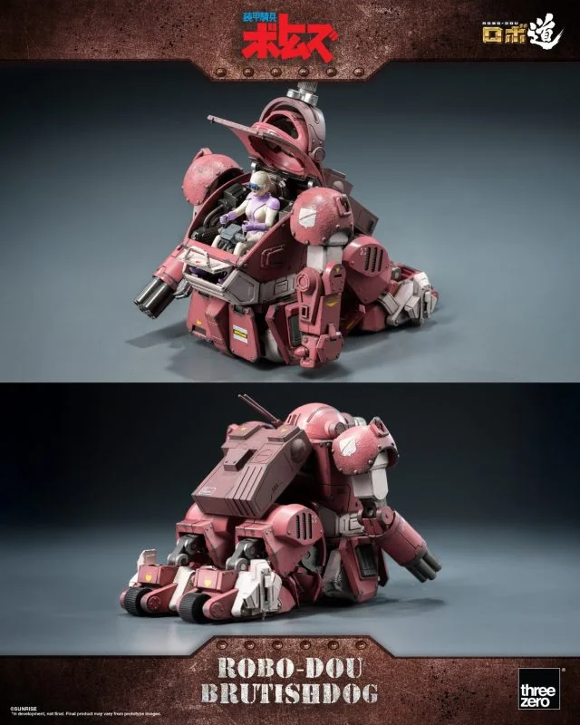 Threezero - Armored Trooper VOTOMS ROBO-DOU Brutishdog 3Z08900W0 (Licensed) Action Figure