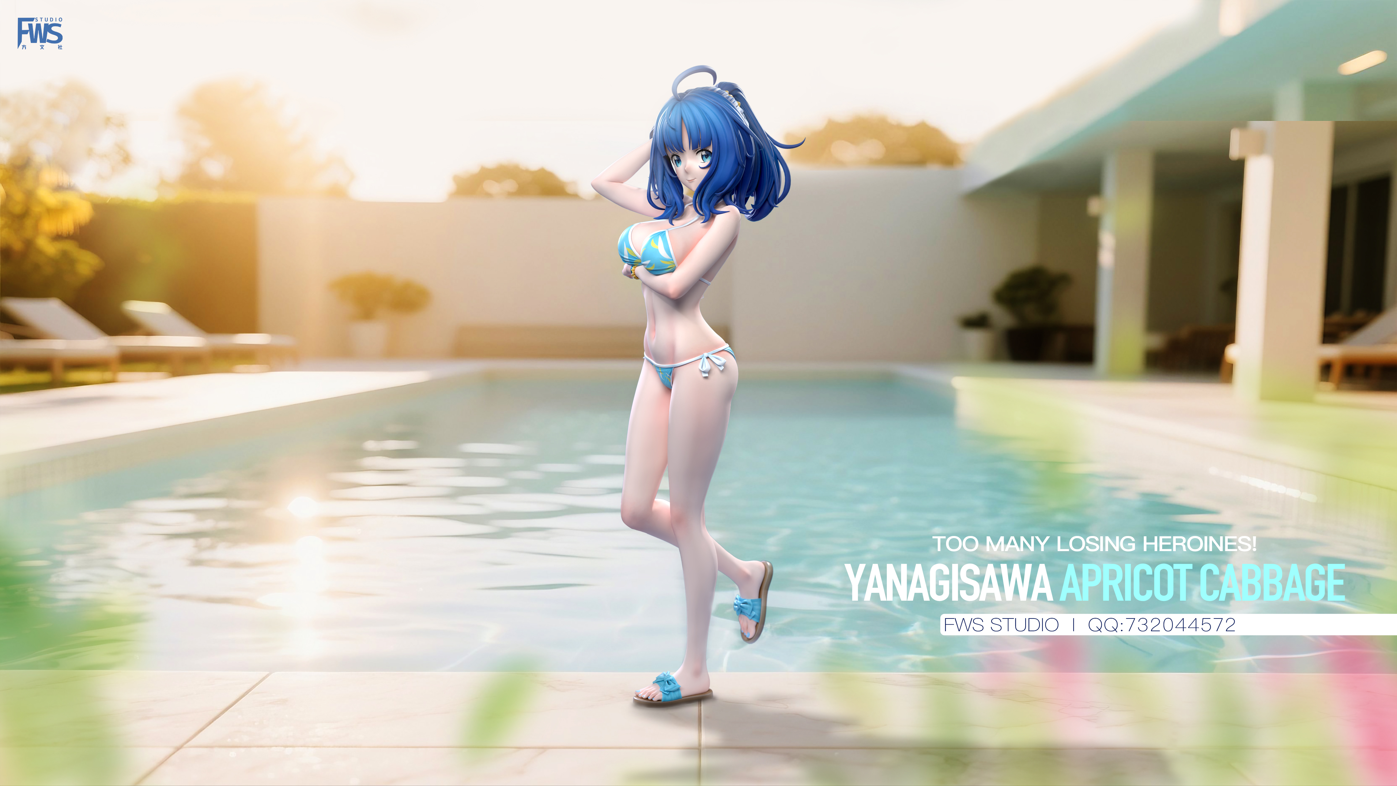 FWS Studio - Too Many Losing Heroines Anna Yanami 1/6 Statue(GK)