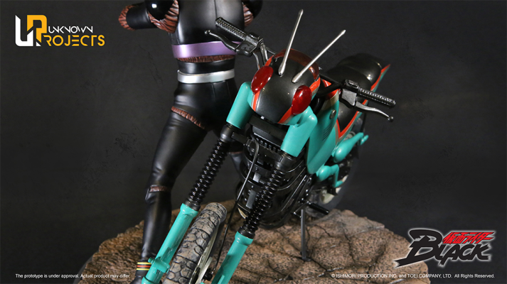 Unknown Projects Studio - Classic Signature Arte Series: Masked Rider Black CSA-001 (Licensed) Statue(GK)-Statue Master