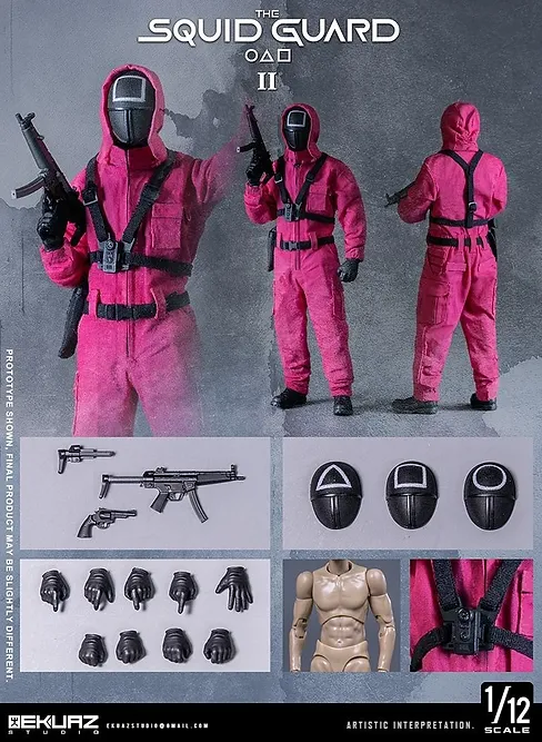 EKUAZ Studio - The Squid Guard II [EKS08] 1/12 Action Figure