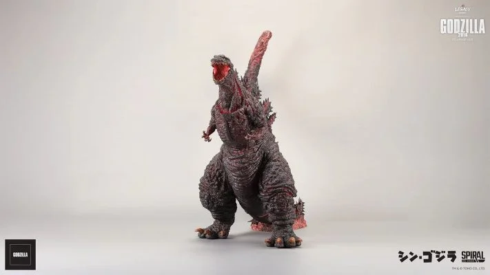 Spiral Studio - Godzilla Legacy Series Godzilla 2016 TLSTK-GZ006 &  TLSTK-GZ005  (Licensed) Statue(GK)-Statue Master