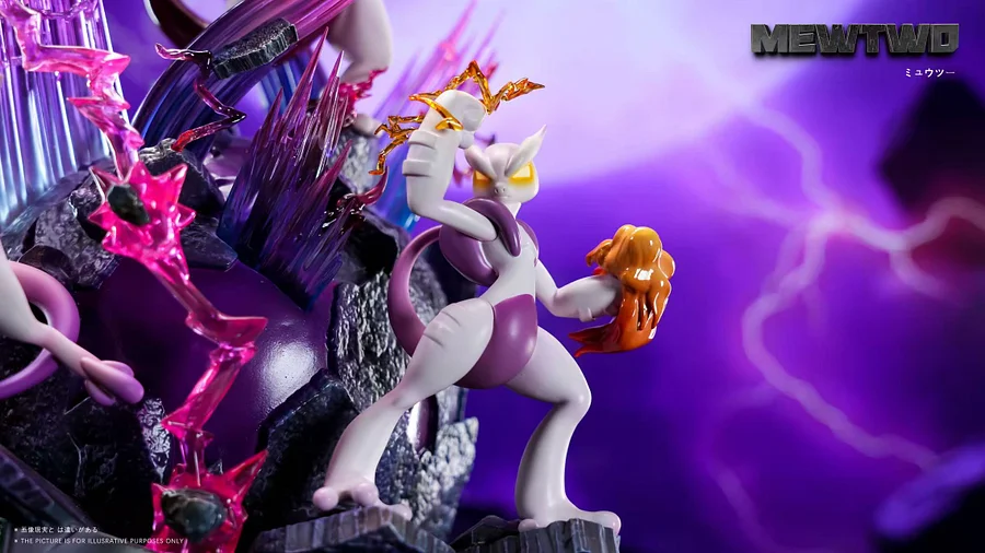 JP Studio - Mewtwo Urban Pokémon Ecology Special Edition Pokemon Statue 