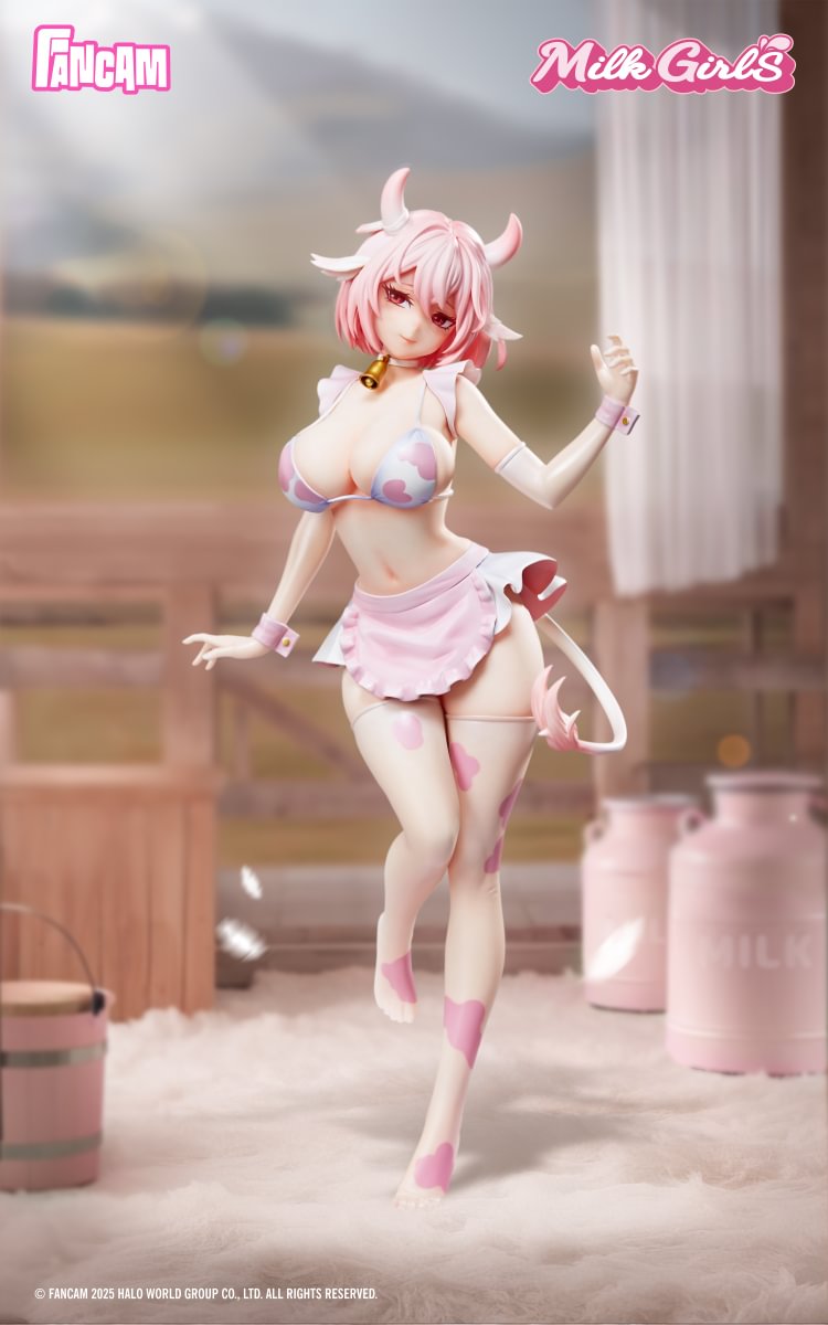 FANCAM Studio - Other series - Milk Cow Girl 1/6 Statue(GK) (Adult 18+)