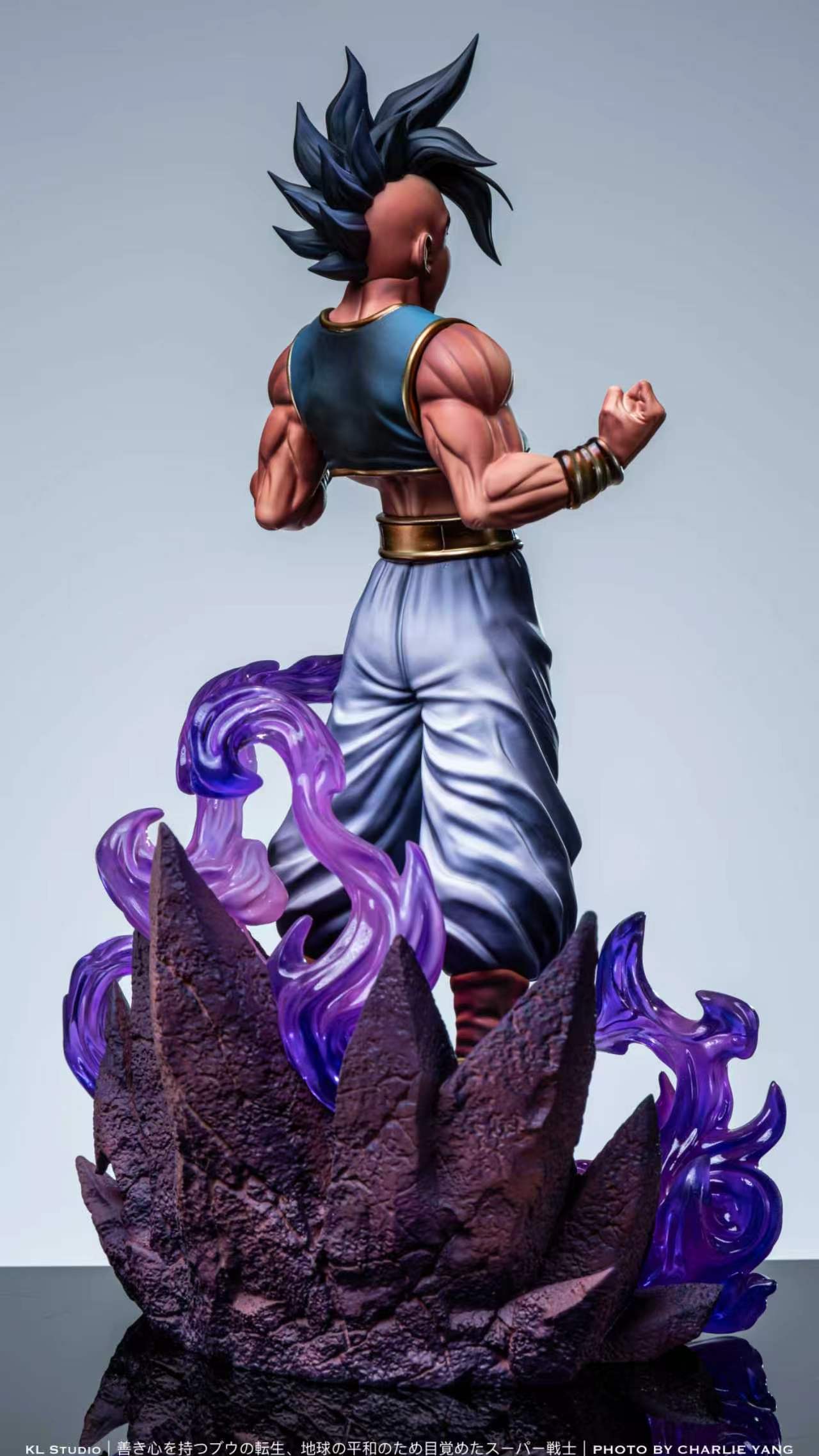 KL Studio Black Haired Mohawk Statue