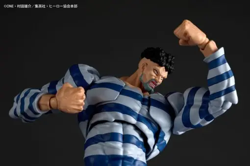 Kaiyodo - Revoltech Amazing Yamaguchi One-Punch Man Puri-Puri Prisoner (Licensed)Statue