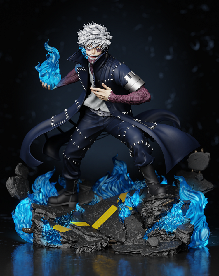 Héroe Collectibles - Dabi with LED 1/4 Statue(GK)