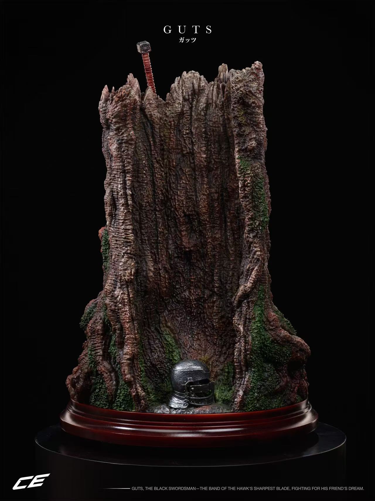 CE Studio Guts Leaning Against Tree Berserk Statue