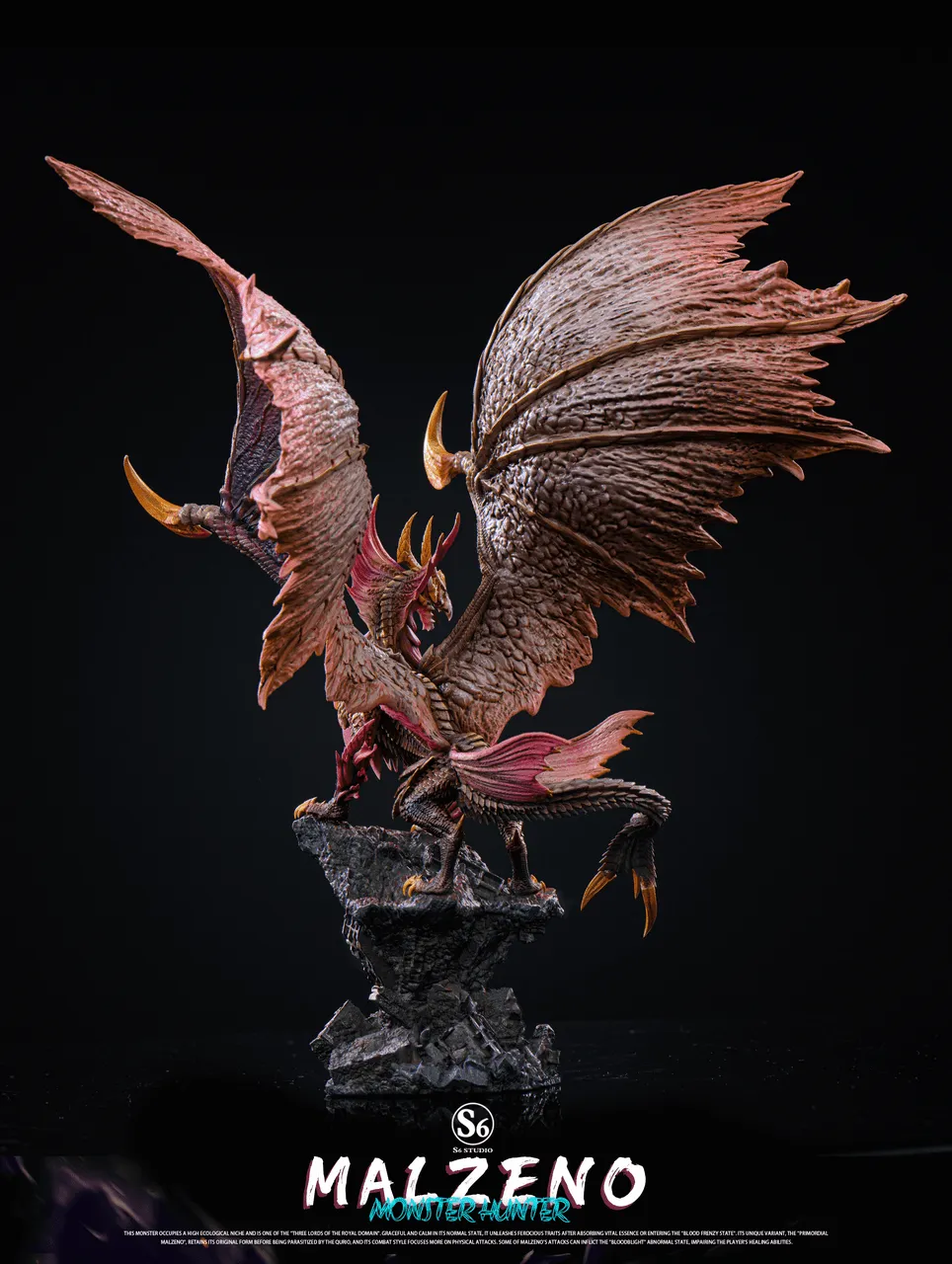 S6 Studio - Malzeno Monster Hunter Statue 