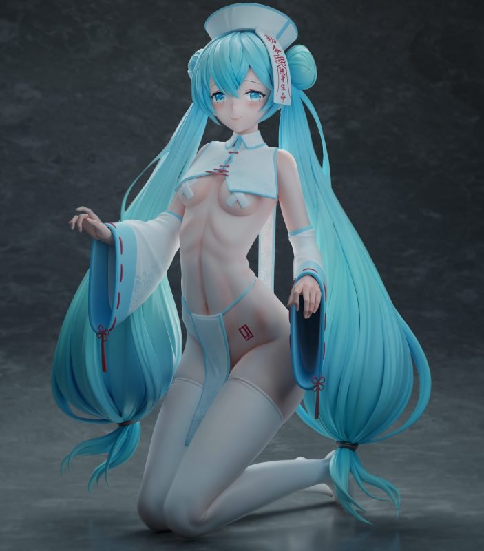 Whale Studio - Project Sekai Taoist priest Hatsune Miku 1/6 Statue(GK) (Adult 18+)-Statue Master