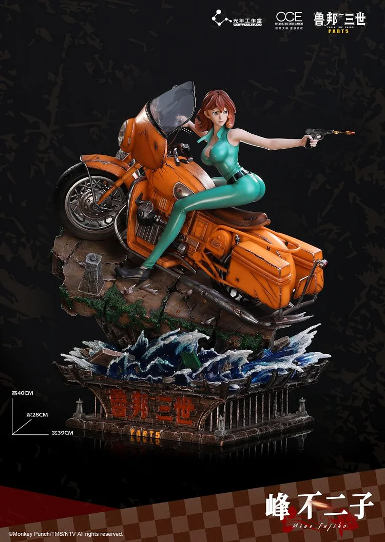 Light Year Studio - Lupine the Third PART5 Collectible 1/6 Statue Fujiko Mine (Licensed)