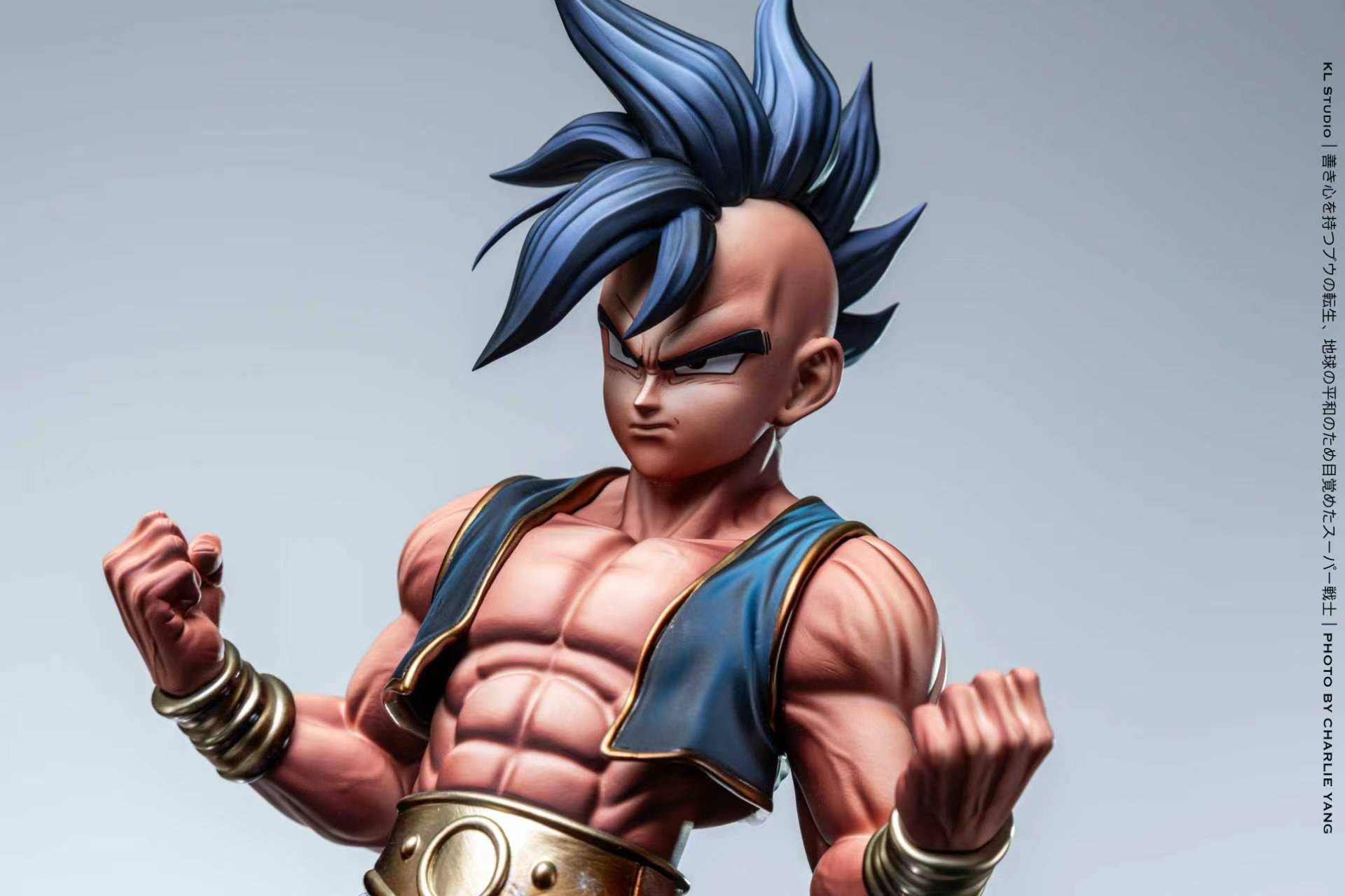 KL Studio Black Haired Mohawk Statue