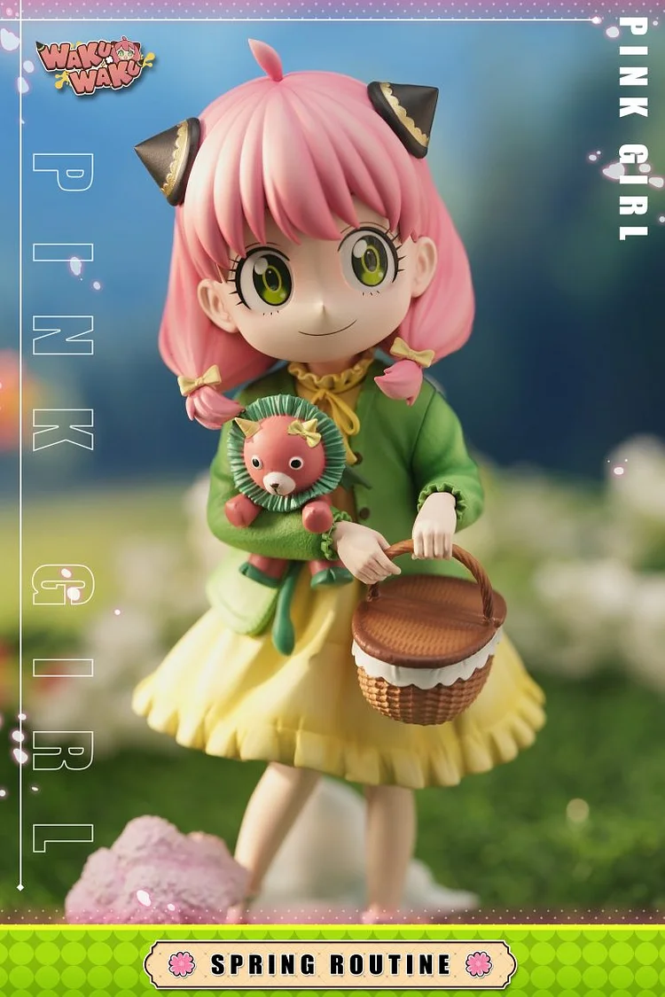 WakuWaku Studio - Four Seasons Spring Daughter Anya Forger Statue(GK)