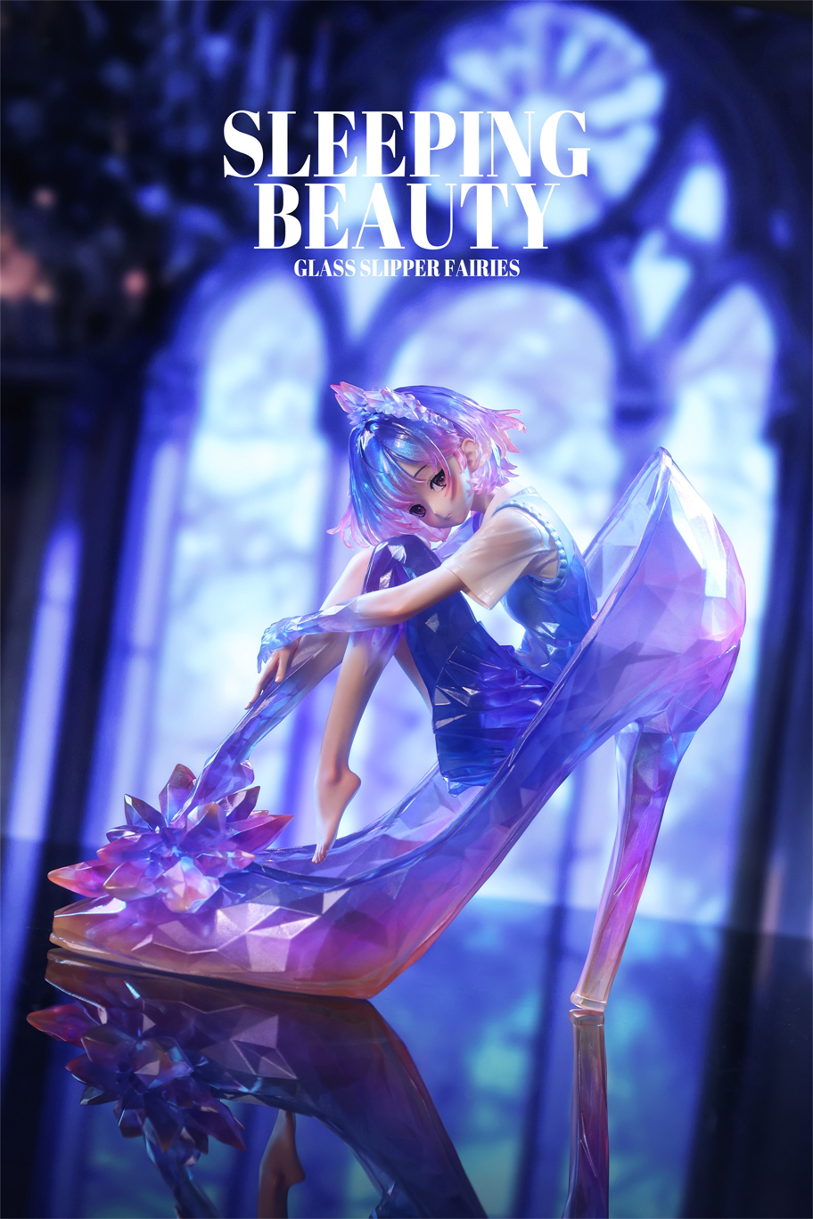 WeArtDoing Studio - Original Sleeping Beauty Glass Slipper Fairies (Licensed)