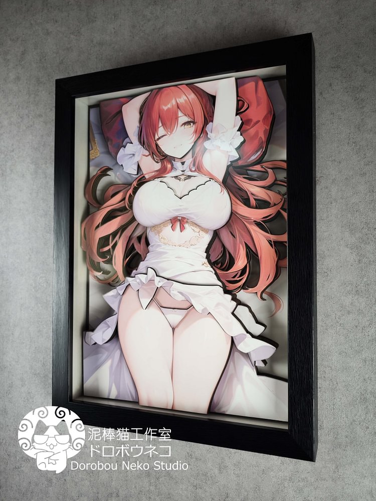 IN-STOCK Dorobou Neko Studio - Honkai: Star Rail - DSMG-036 Decorative Painting of Himeko Scene Painting (Adult 18+)-Statue Master