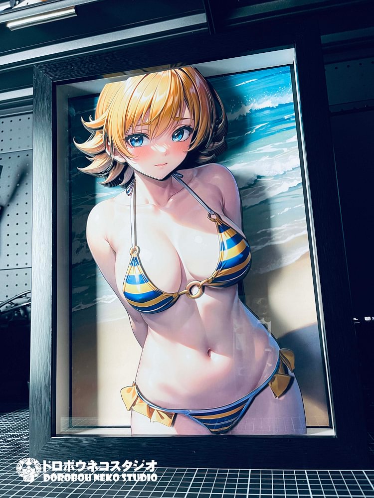 Dorobou Neko Studio DSMG-063 Ikawa Sakura Ver Decorative Painting Scene