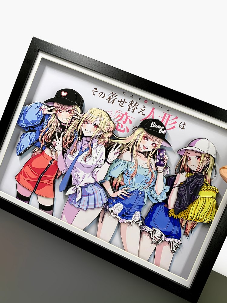 IN-STOCK Momo Studio - Up Darling Decorative Painting - My Dress-3D Decorative Paint of Marin Kitagawa A301 & A302 Scene Statue(GK) (Adult 18+)-Statue Master