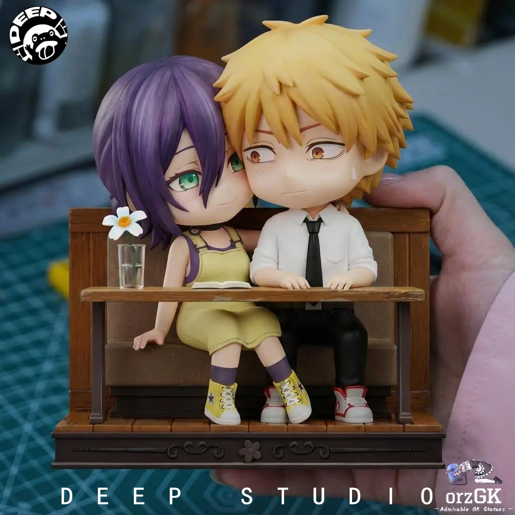 DEEP Studio - Reze X Denji in a Coffee Shop Chainsaw Man Statue