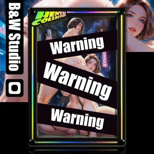 B&W Studio - Ada Wong X Jill Valentine Ben's Delusion World Series Desktop Decor Card #11 Resident Evil 