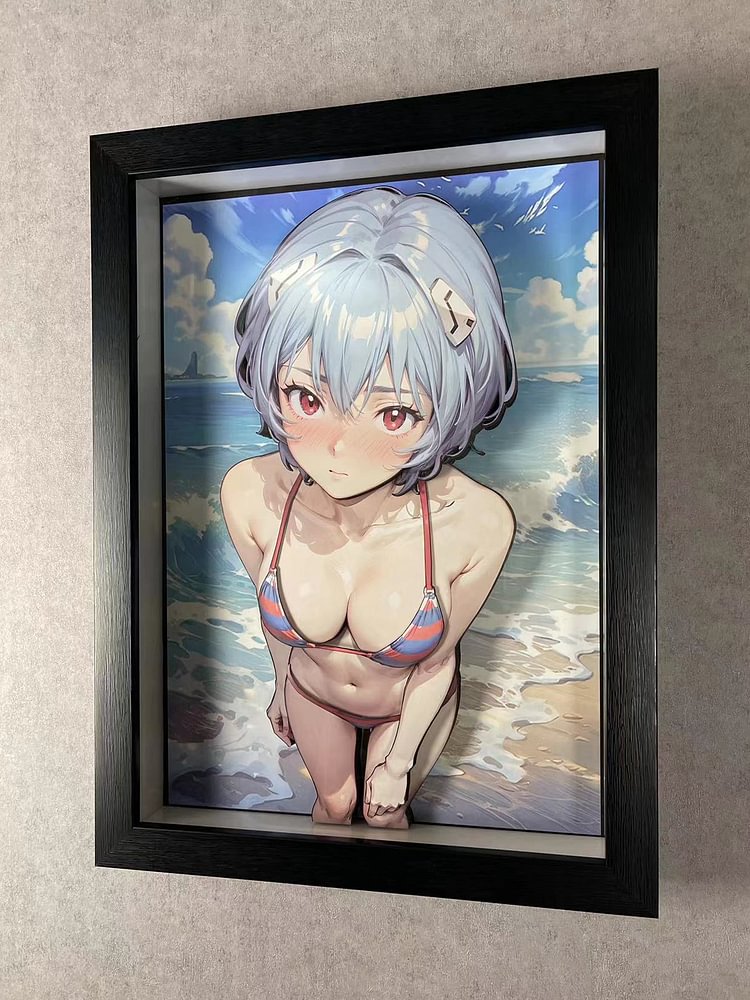 IN-STOCK Dorobou Neko Studio - EVA - DSMG-049 Decorative Painting of Ayanami Rei Scene