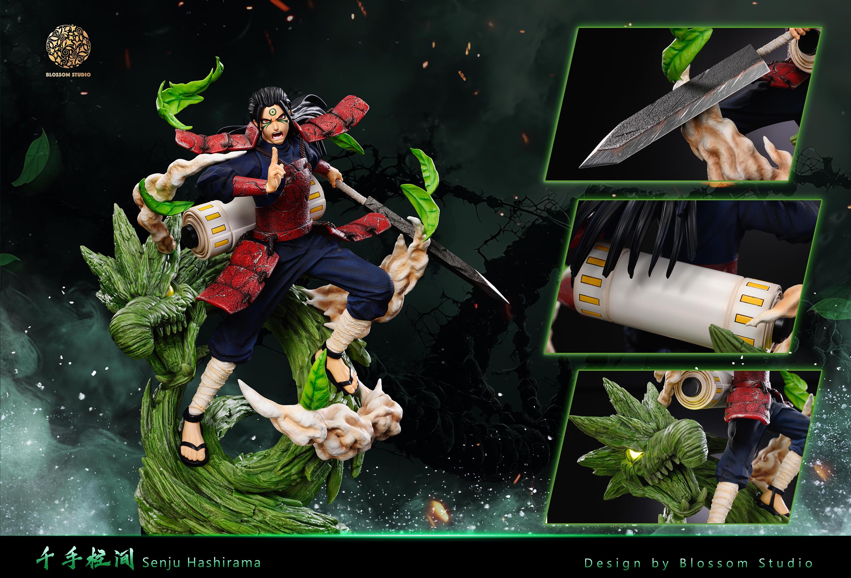 Blossom Studio - Naruto Senju Hashirama 1/6 Statue(GK)