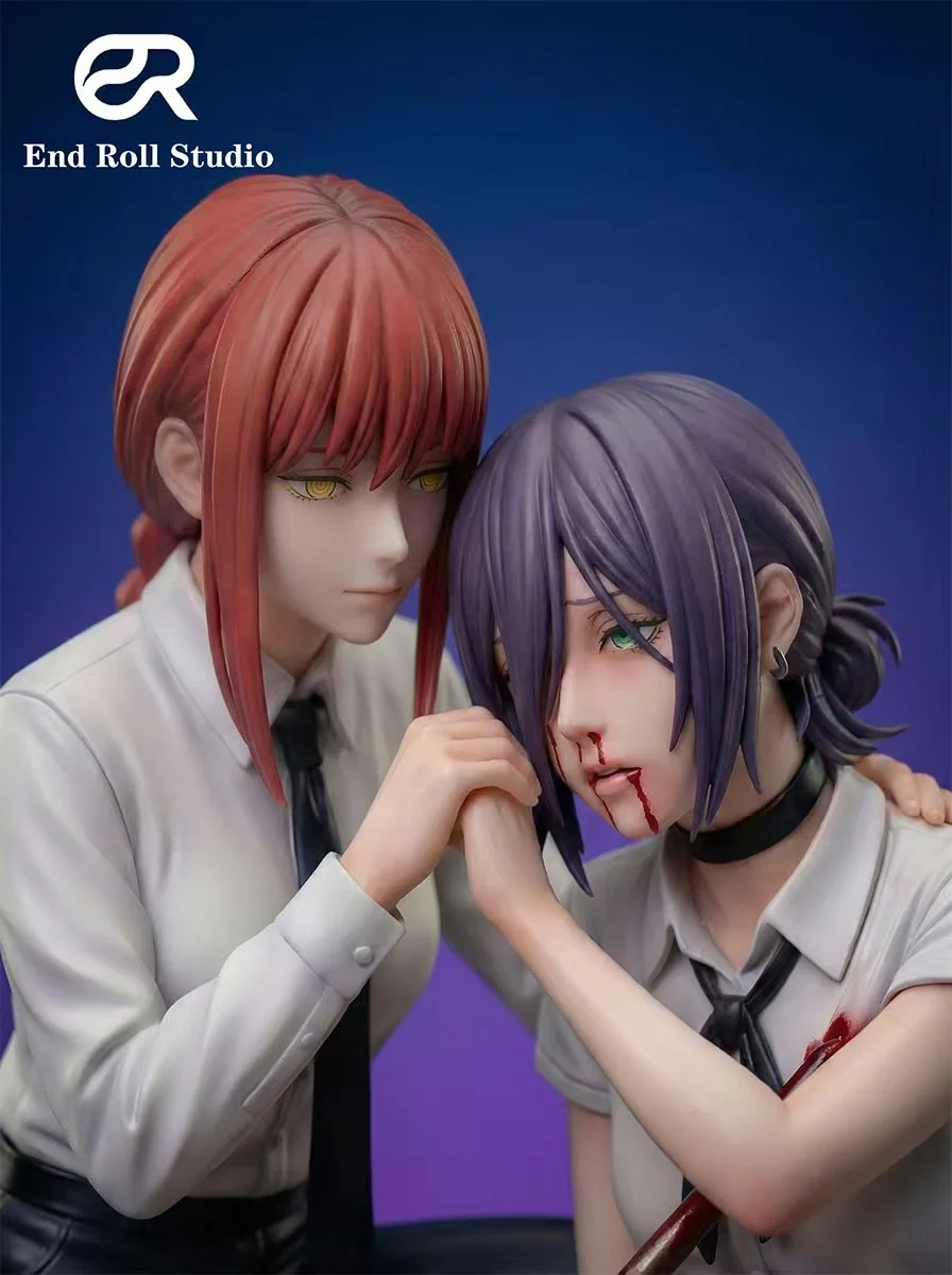 End Roll Studio -Makima & Reze Chainsaw Man Statue
