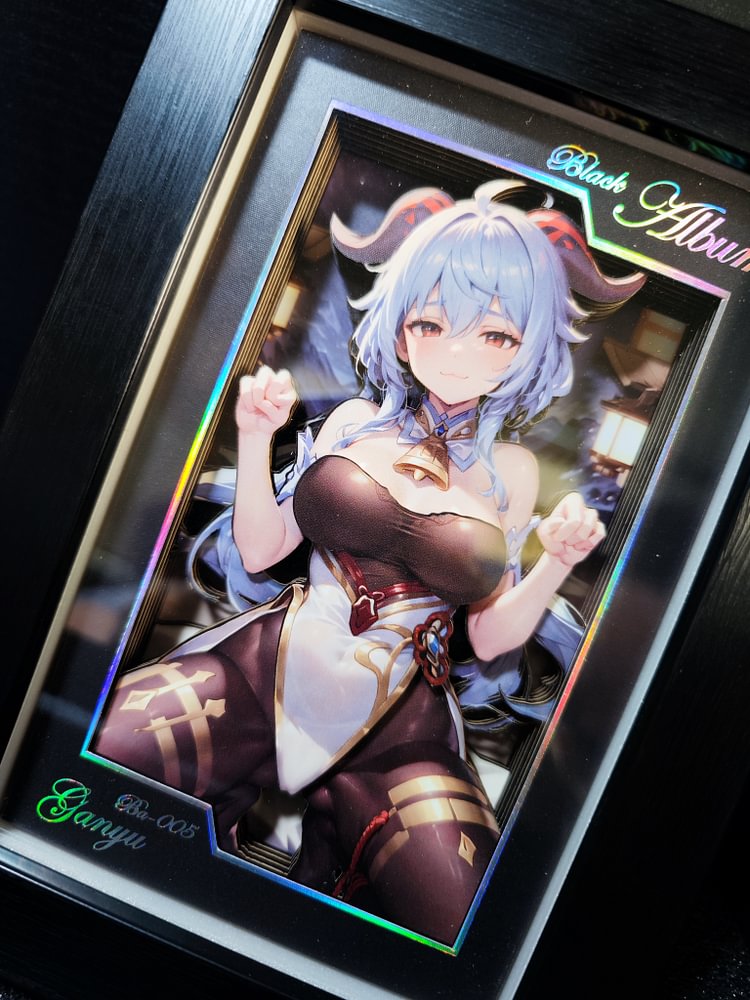 IN-STOCK Black Box Studio - Genshin Impact - Decorative Frame of BA-005 Ganyu Scene Painting (Audlt 18+)-Statue Master