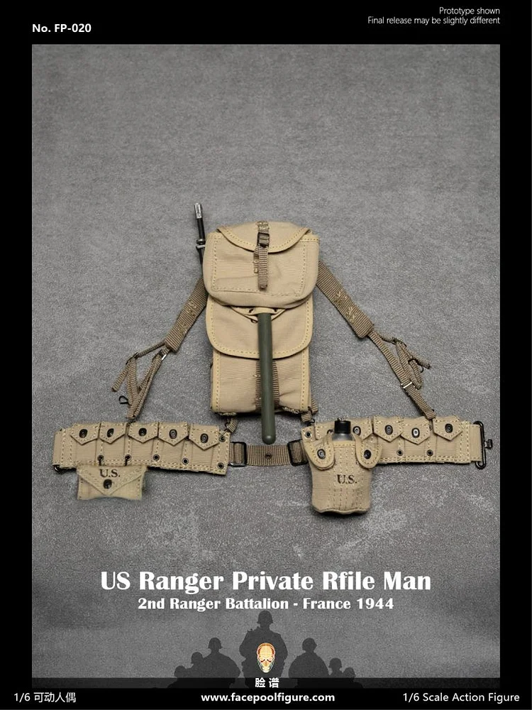 Facepoolfigure - Ranger Rifleman FP020 & Medic FP010 (Licensed) Action Figure