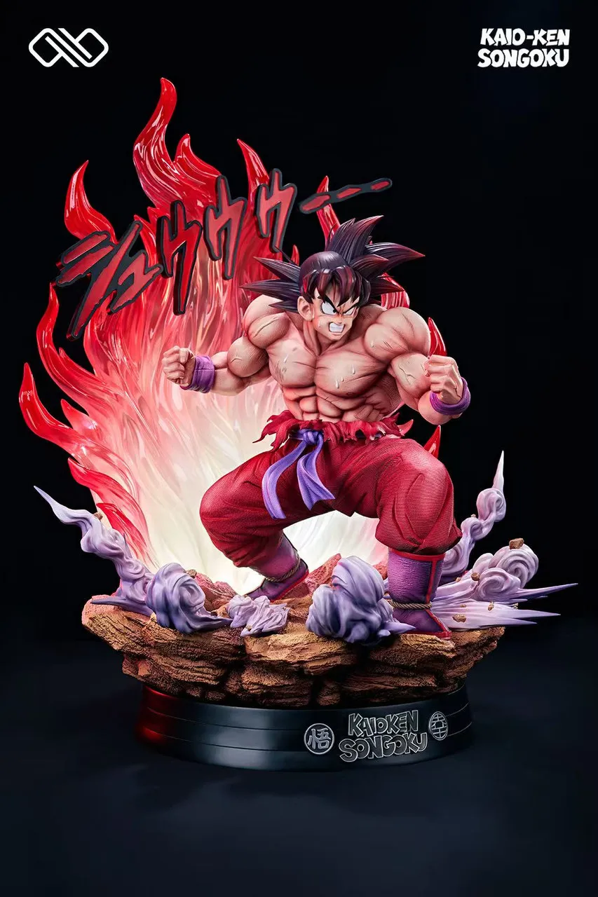 Infinite Studio 1/6 & 1/4 Dragon Ball Kaioken Son Goku Statue