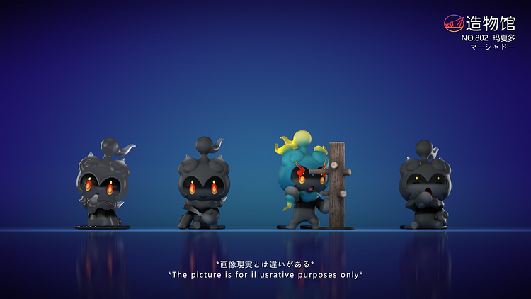 ZaoWu Museum Studio - Pokémon Mythical Pokémon #3 Marshadow Statue(GK)