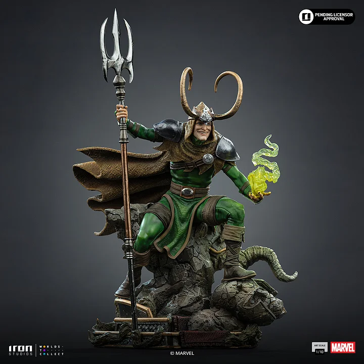 Iron Studio - Loki Laufeyson Marvel Comics Art Scale Statue MARCAS135726-10 Licensed