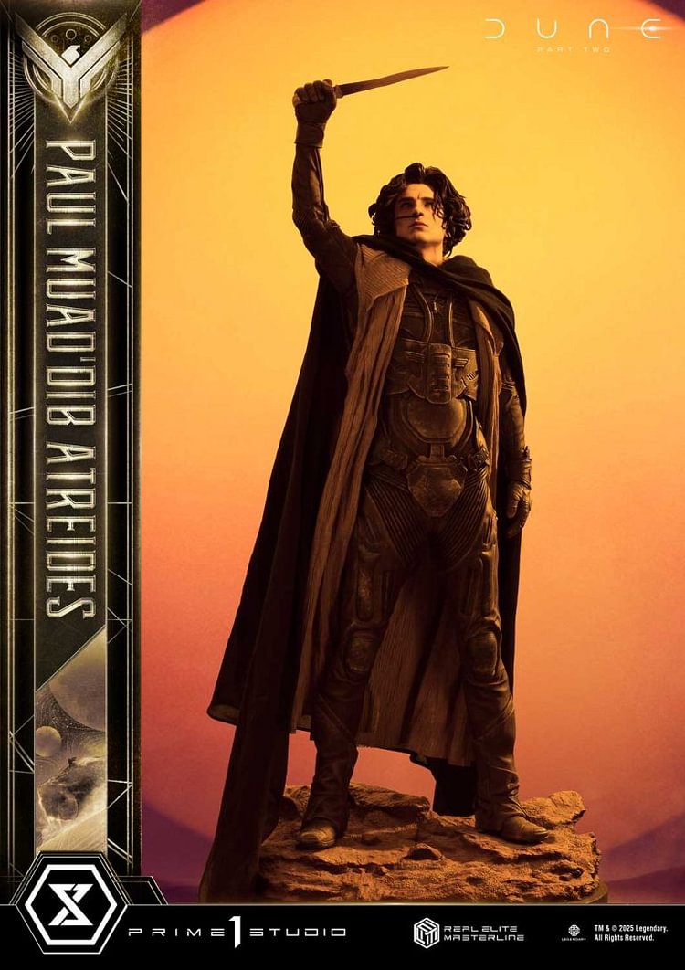 Prime 1 Studio - Real Elite Masterline Dune: Part Two (Film) Paul Atreides REMDUNE2-01 REMDUNE2-01UT REMDUNE2-01UTS (Licensed) Action Figure-Statue Master