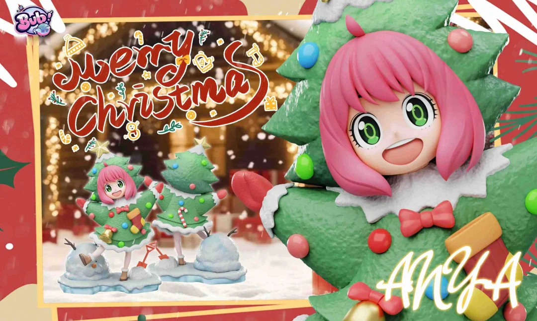 BubbleX Studio -  SPY X FAMILY - Christmas Tree Ver. Anya Forger  Statue (GK)