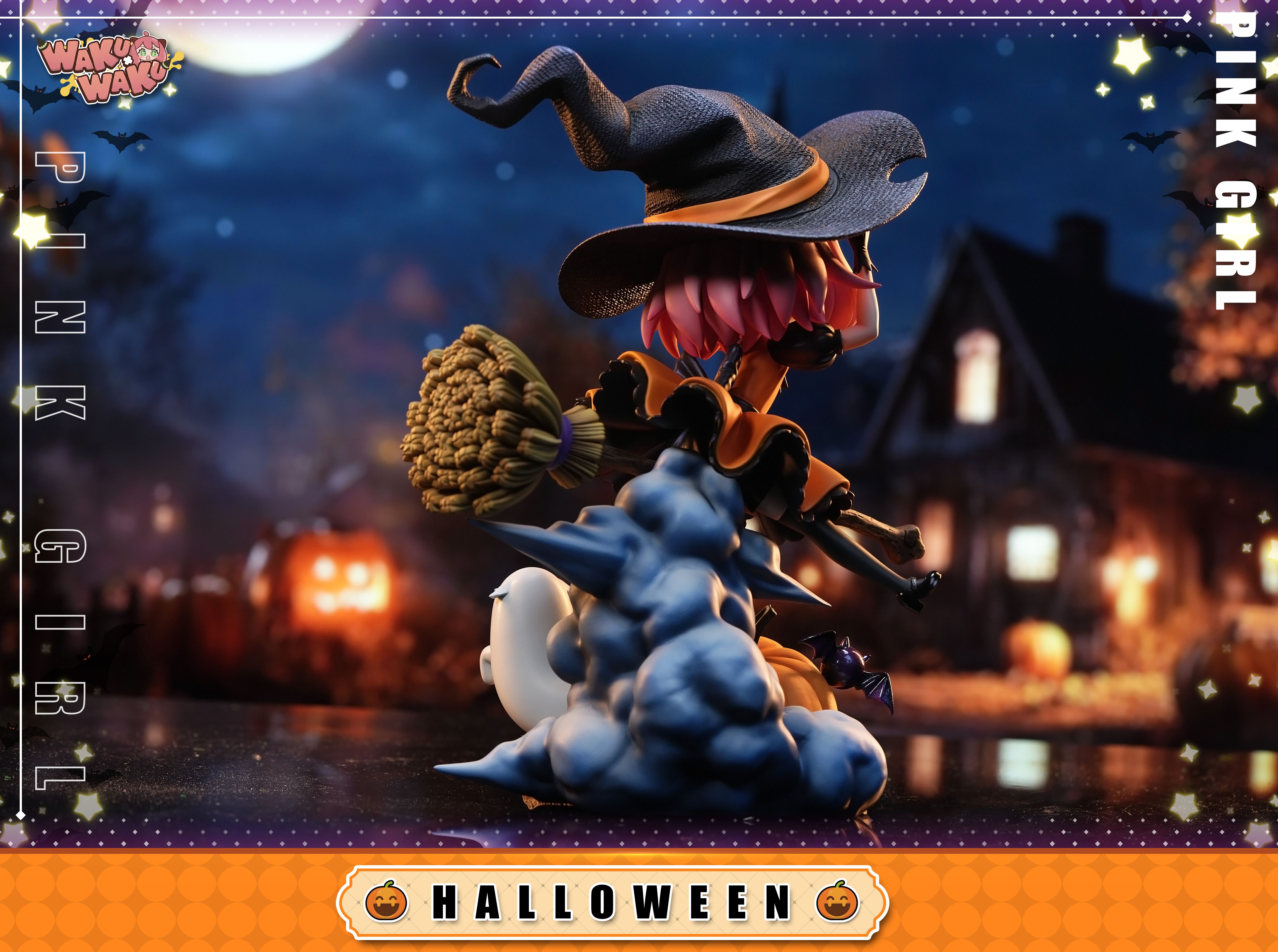 Pre-order WAKUWAKU 2024 Halloween Limited Edition, Anya Spy Family GK Figure Model.