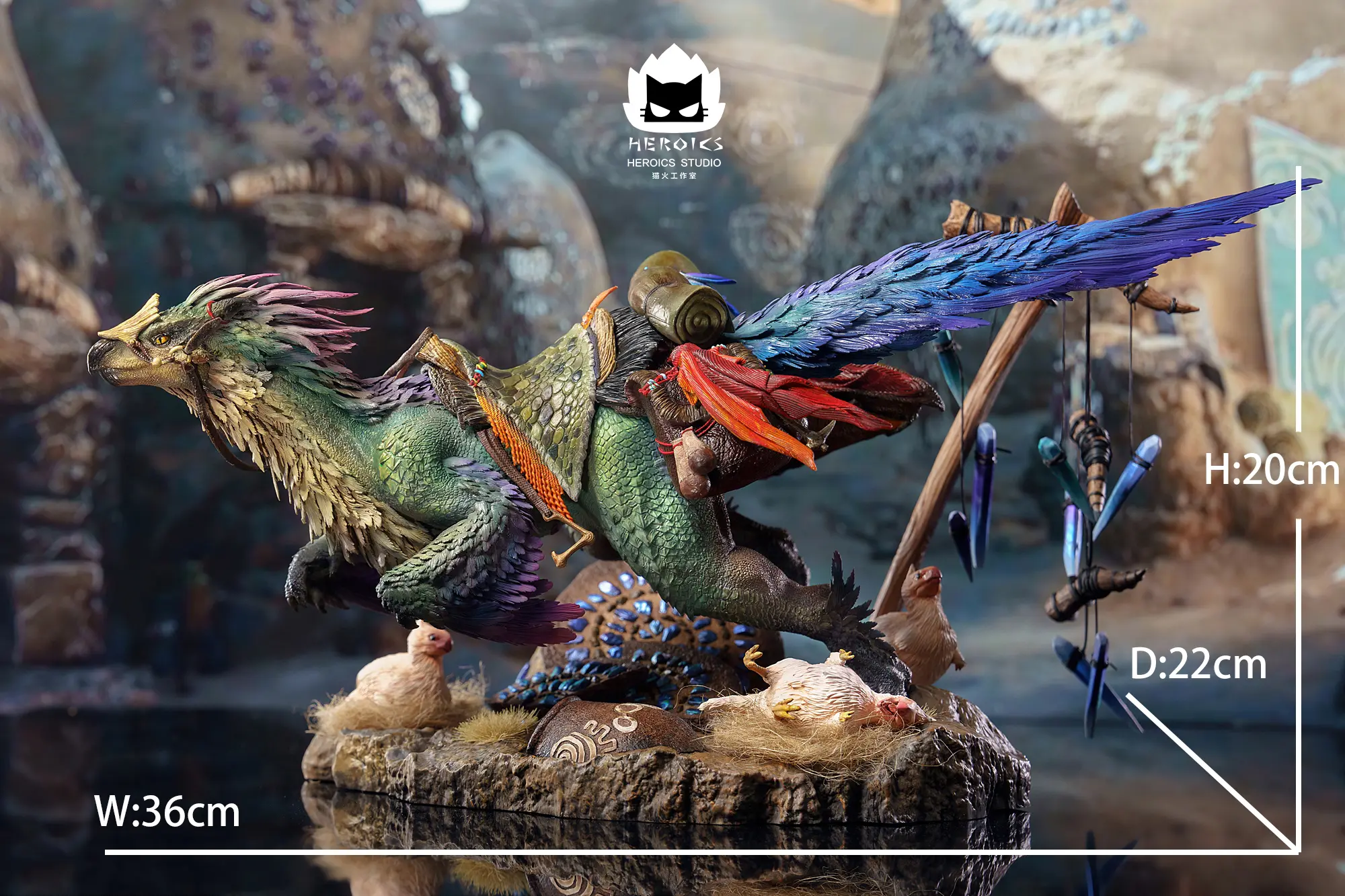 Heroics Studio - Seikret Monster Hunter Statue