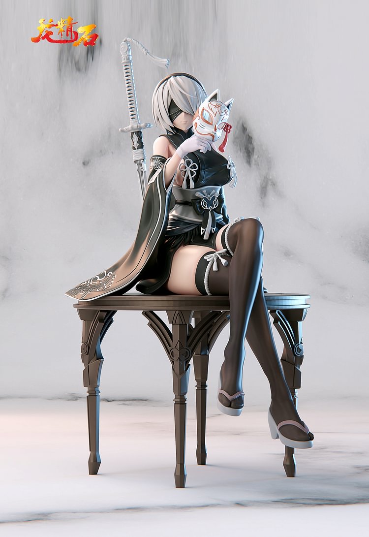 PRE-ORDER Dragon Stone Studio - NieR Automata NIKKE & NieR Collab 2B & A2 1/7 Statue(GK）(Adult 18+)