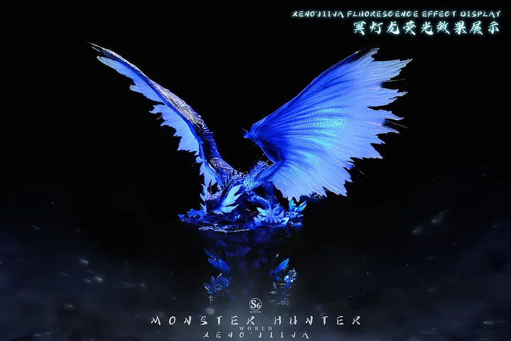 S6 Studio - Monster Hunter Xeno'jiiva with LED Statue 
