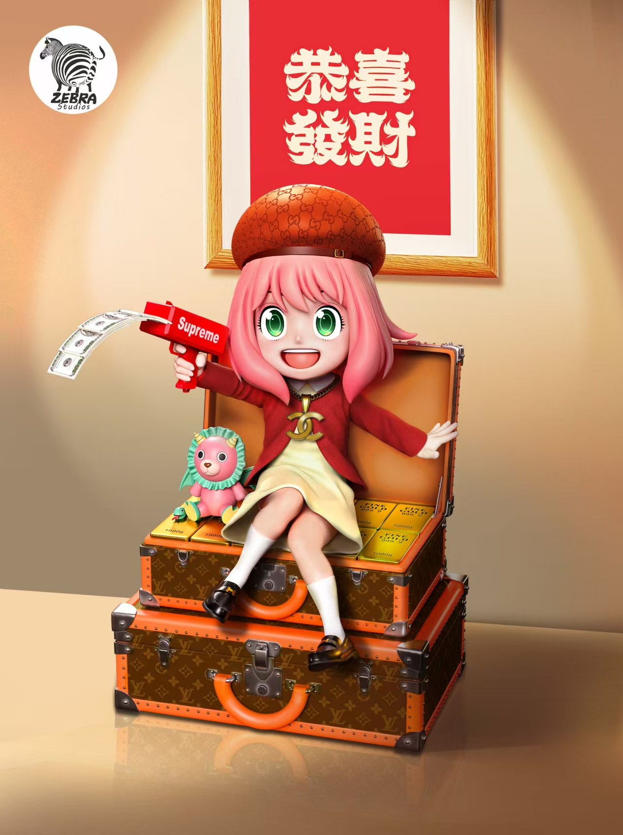 Zebra Studio-SPY X FAMILY-Rich Princess Anya Statue(GK)