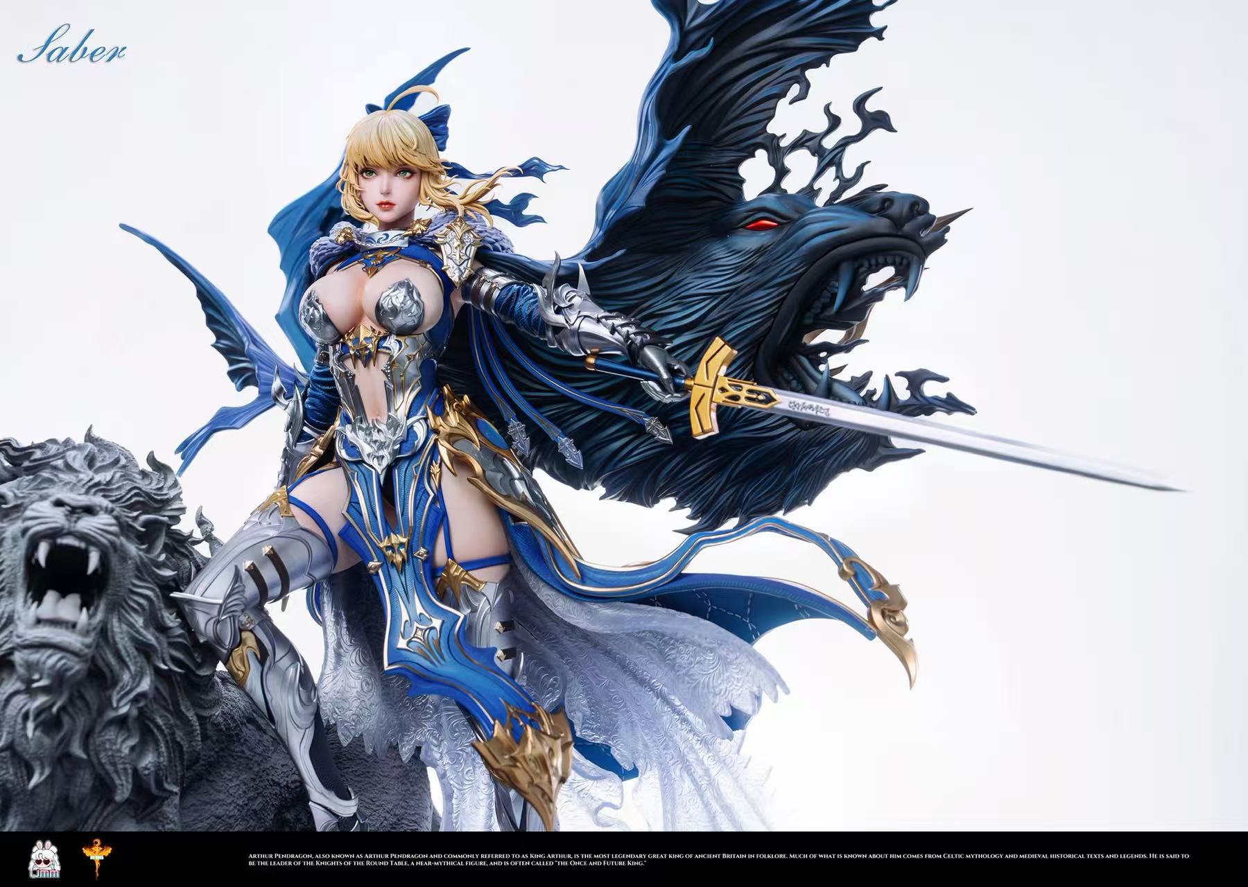 DT STUDIO Saber Excalibur Resin Statue Fate Series GK Limited Edition Figure