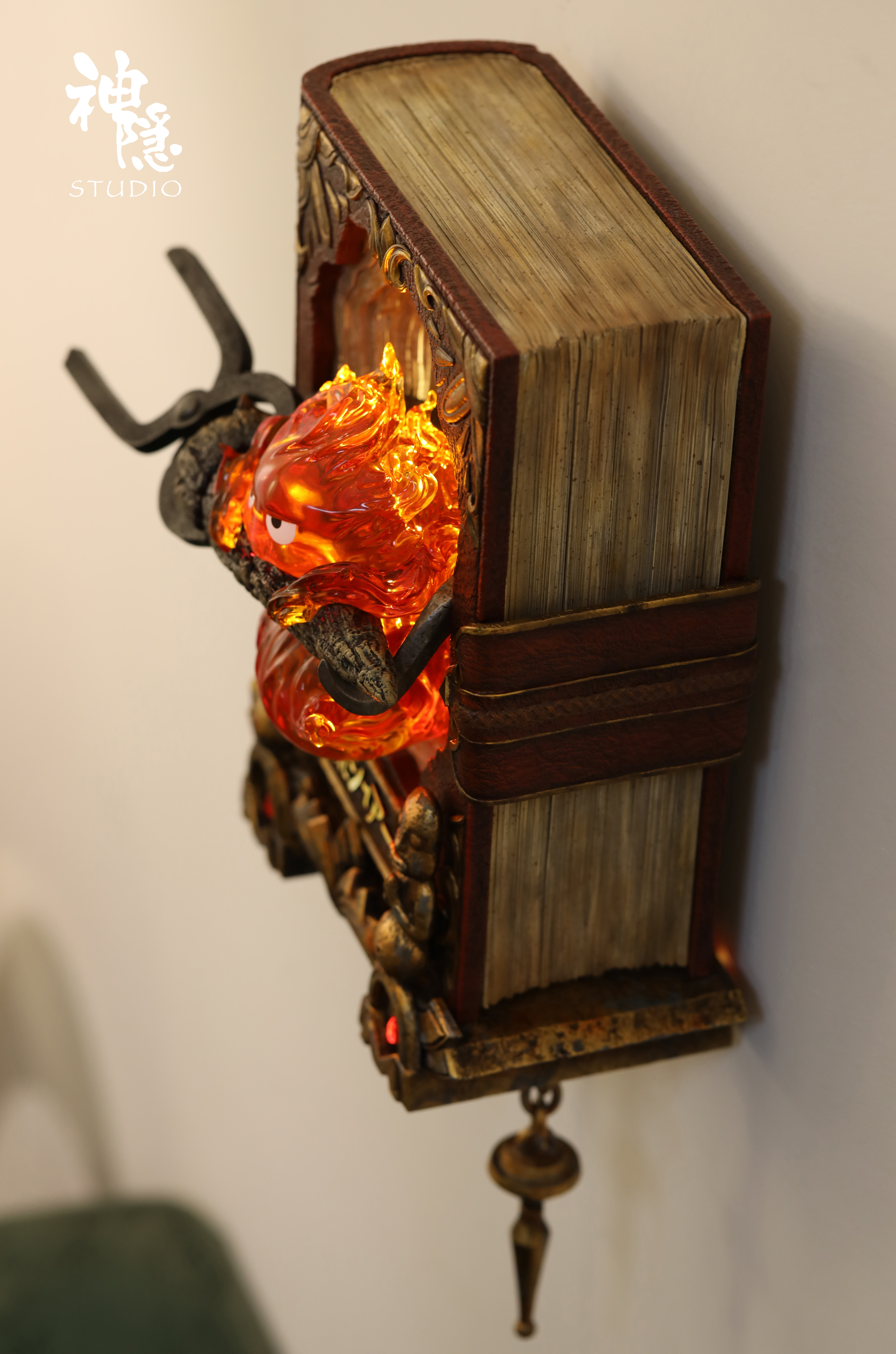 ShenYin Studio - Contract Magic Canon Calcifer with LED Statue(GK)