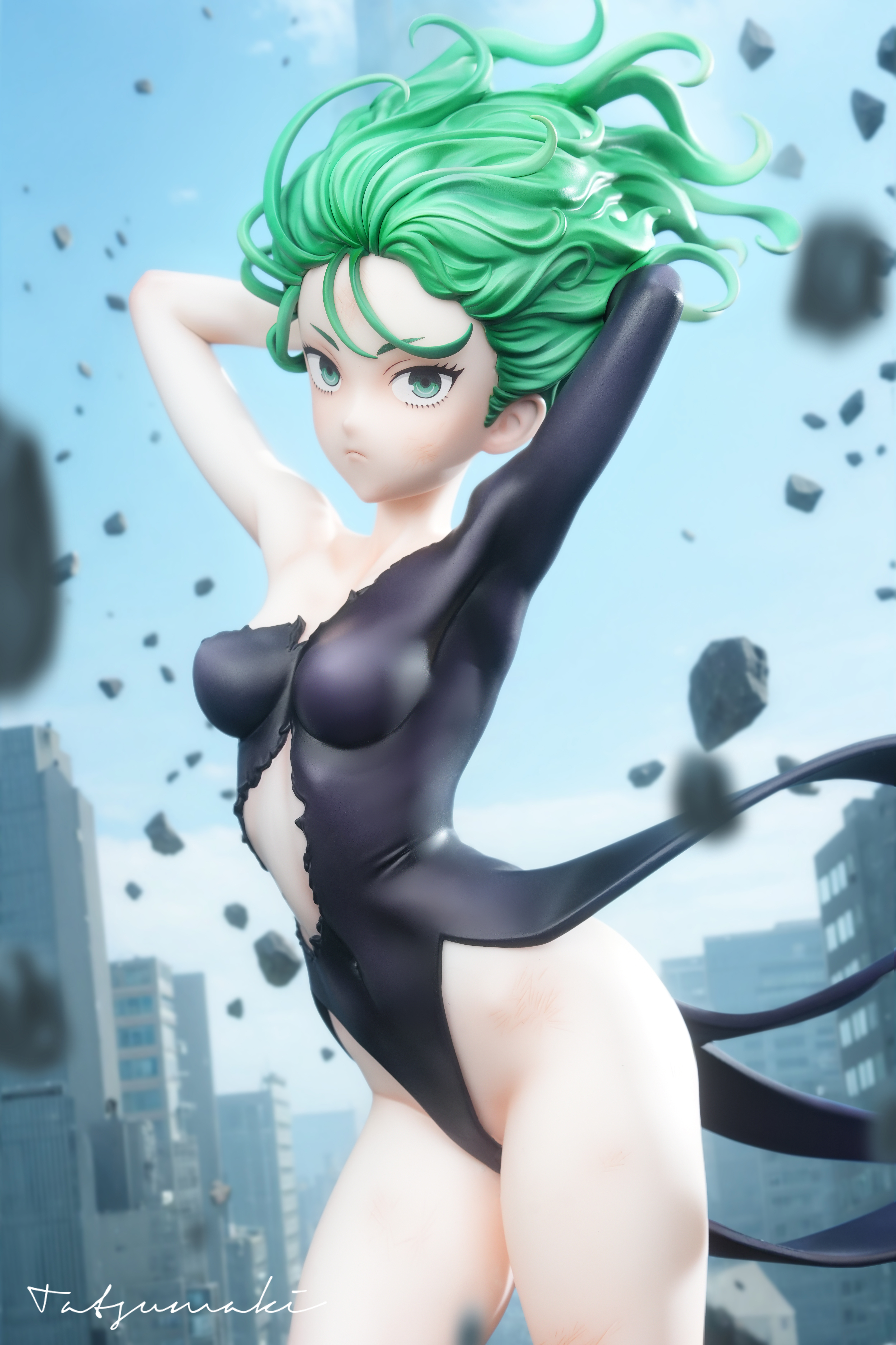 HeRa Studio - One Punch Man Tatsumaki The Tornado of Terror 1/4 GK Statue (GK)