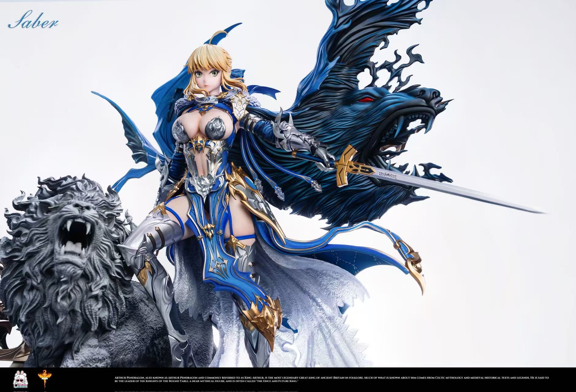 DT STUDIO Saber Excalibur Resin Statue Fate Series GK Limited Edition Figure