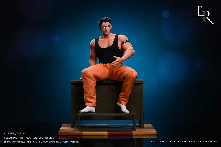 Erotic Resonance Studio - Fire Force Special Training with the Captain Akitaru Obi & Shinra Kusakabe 1/6 Statue(GK)