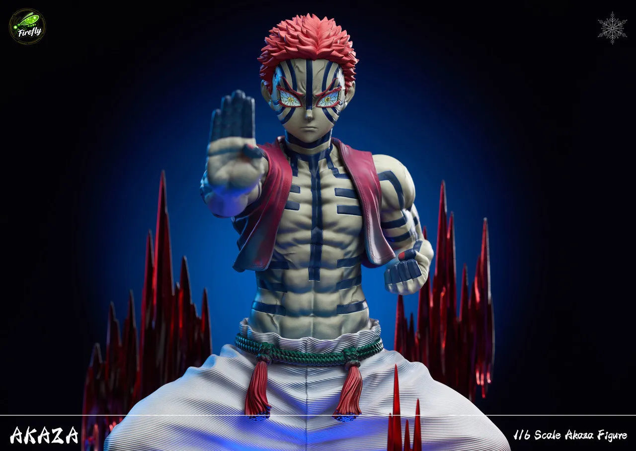 Firefly Studio - Akaza Destructive Death: Chaotic Afterglow Demon Slayer Statue 