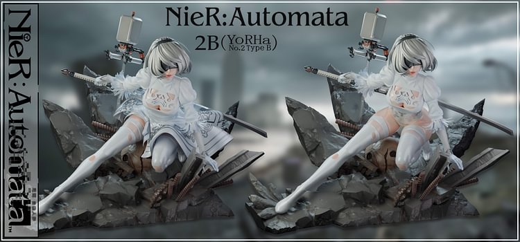 CROW Studio - NieR: Automata 2B 1/4 Statue(GK)