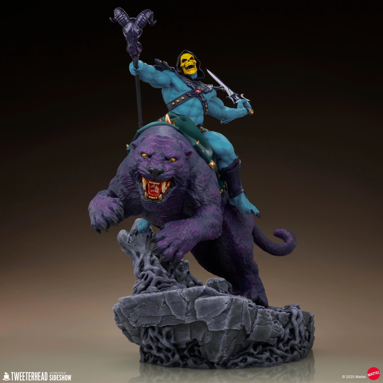Sideshow x Tweeterhead：81cm SkeletorTM & PanthorTM Quarter Scale Maquette 9041812