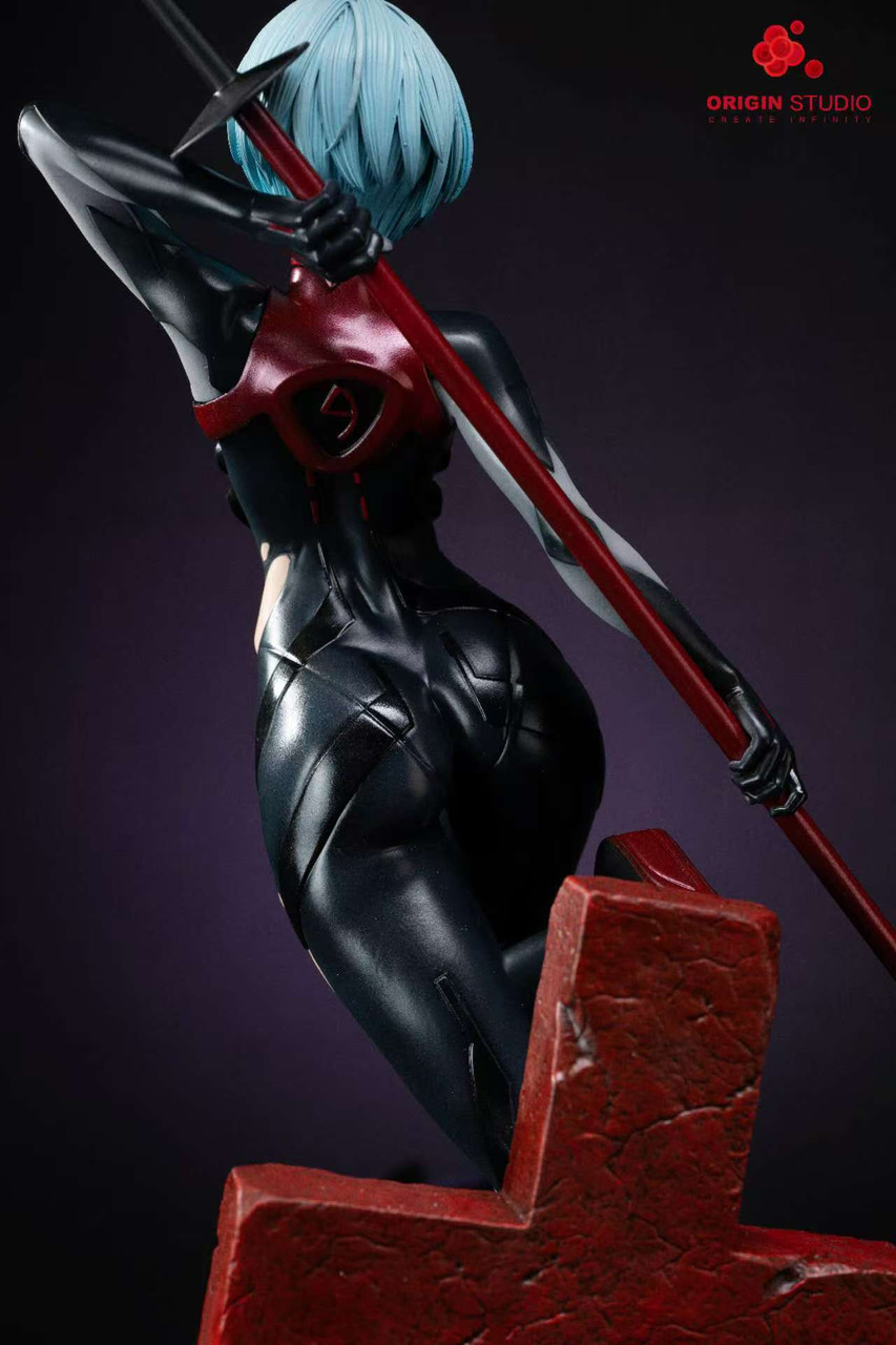 ORIGIN Studio - Neon Genesis Evangelion Black Combat Suit Ayanami Rei 1/4 Statue(GK)